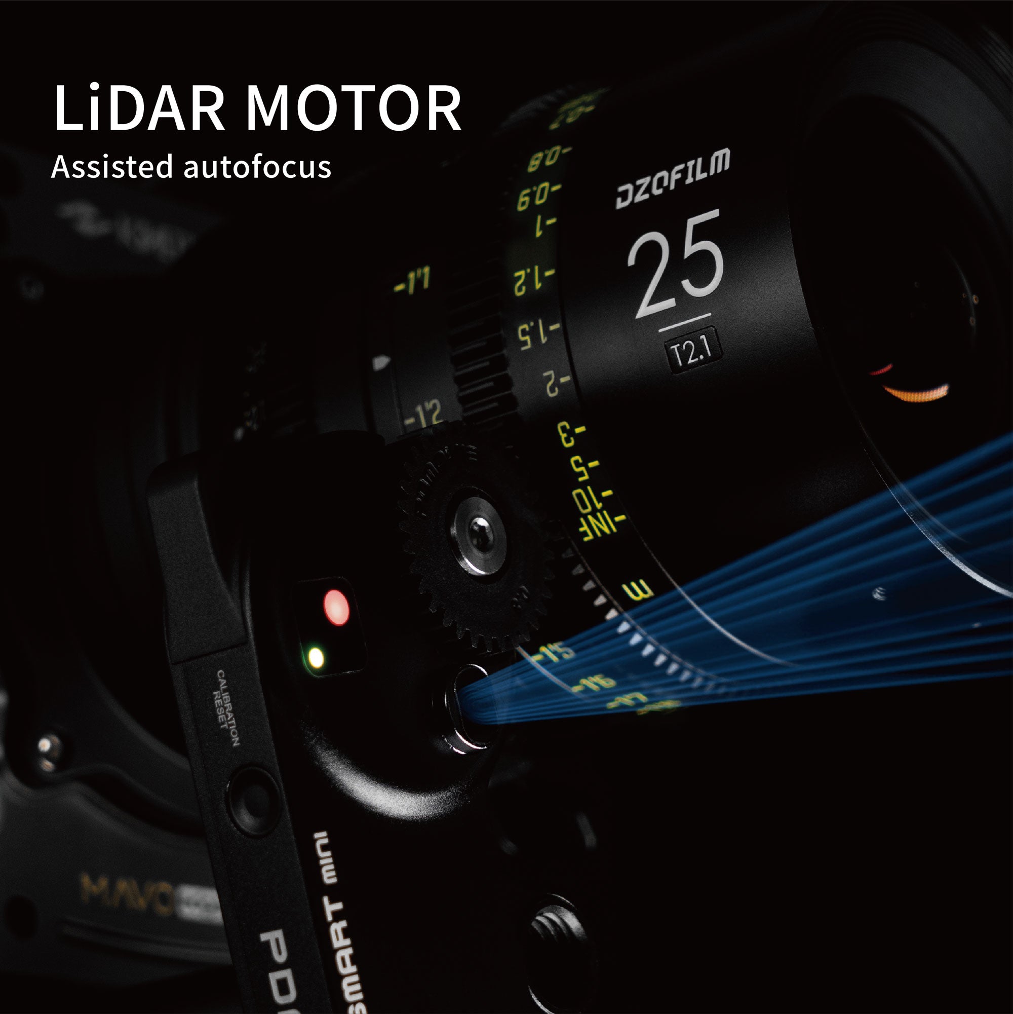 피디무비 PDMOVIE LIVE AIR 3 Smart LiDAR 라이다 무선 팔로우 포커스 - 상세 이미지 3