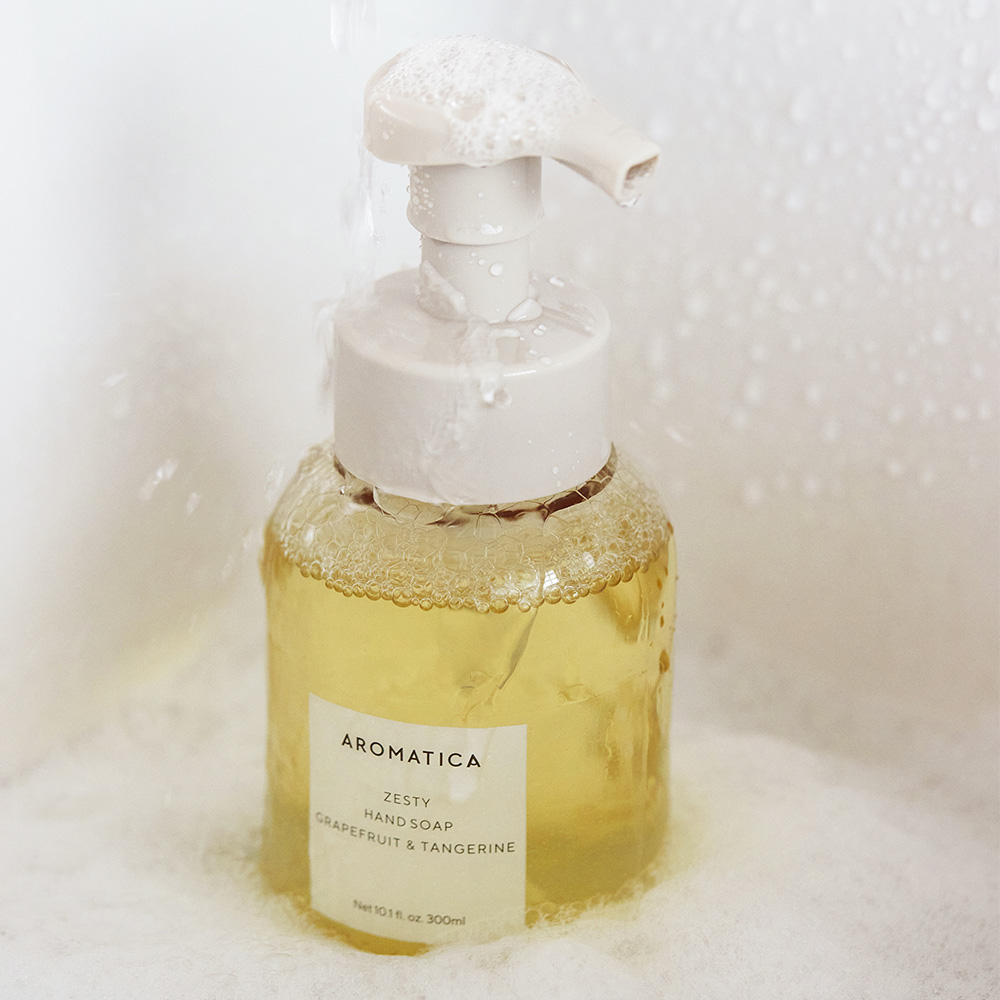 아로마티카 제스티 핸드솝 그레이프프룻 & 탠저린 300ML 버블 핸드워시 손세정제 핸드케어 집들이선물 생일선물