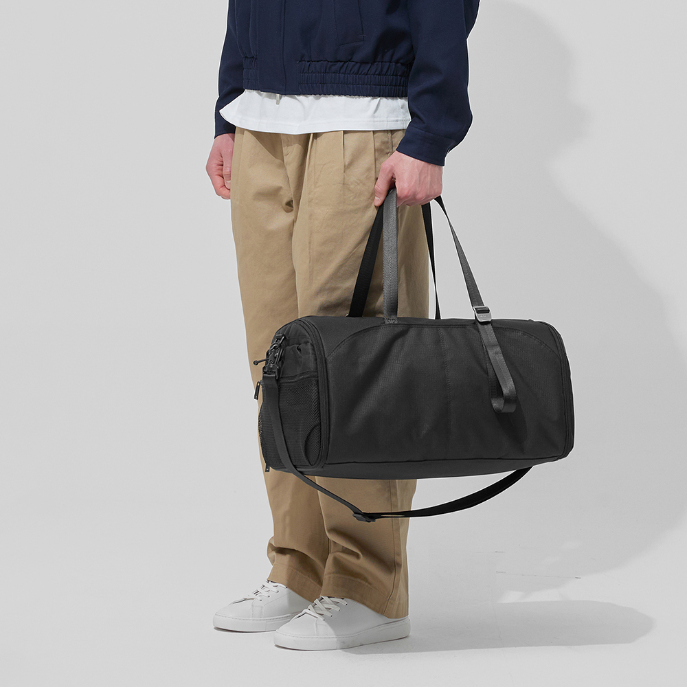 퀄팩 스트레치 트래블백 440 / 수납공간 확장 신발수납 여행가방 보스턴백