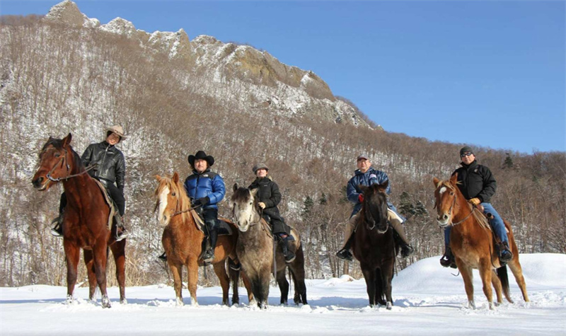 일본 [홋카이도 이색 체험] 삿포로 스노 호스 라이딩 (시내 픽업 포함) 이미지 4