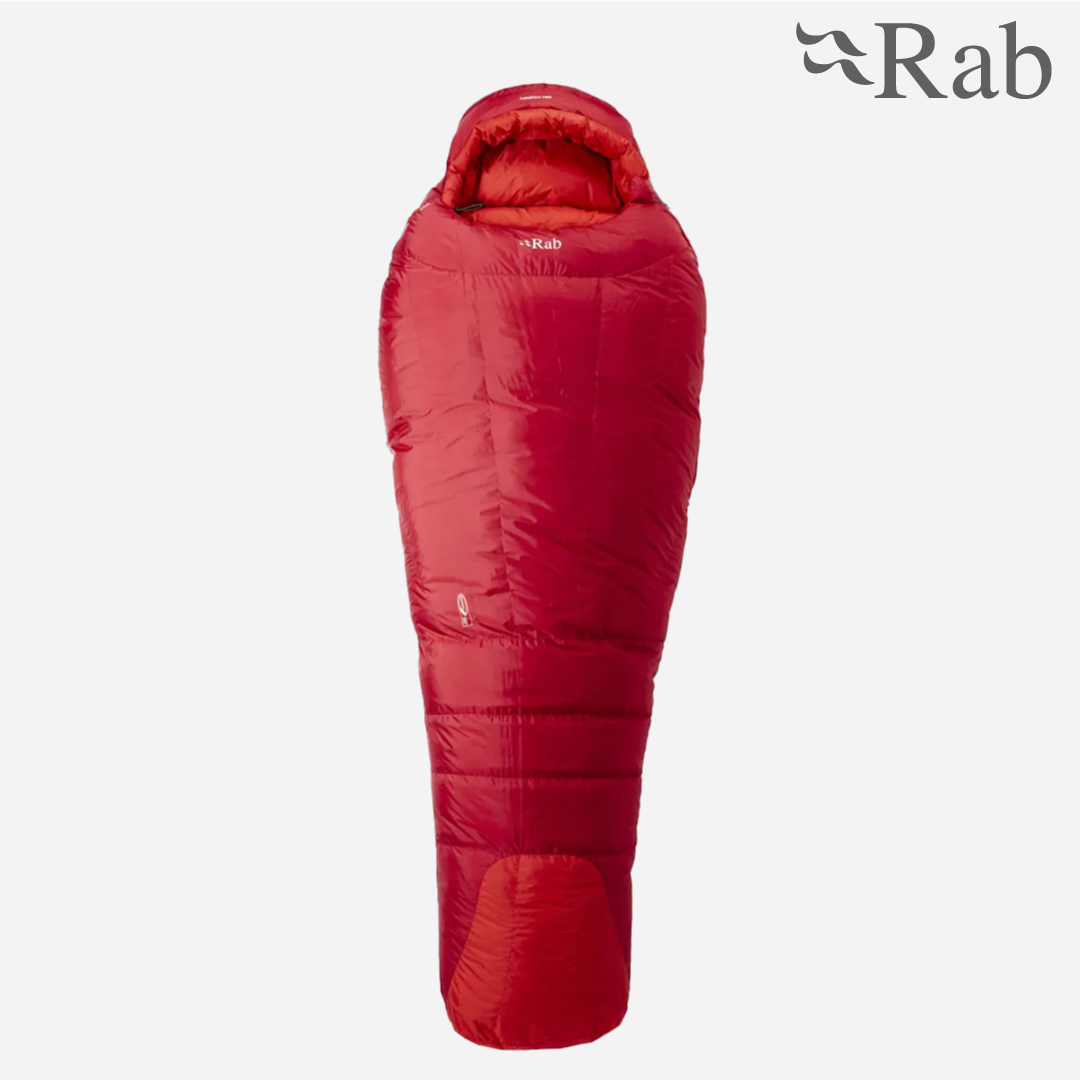 랩 익스페디션 1400 동계용 구스 다운 침낭 겨울 극동계 레귤러 백패킹 침낭