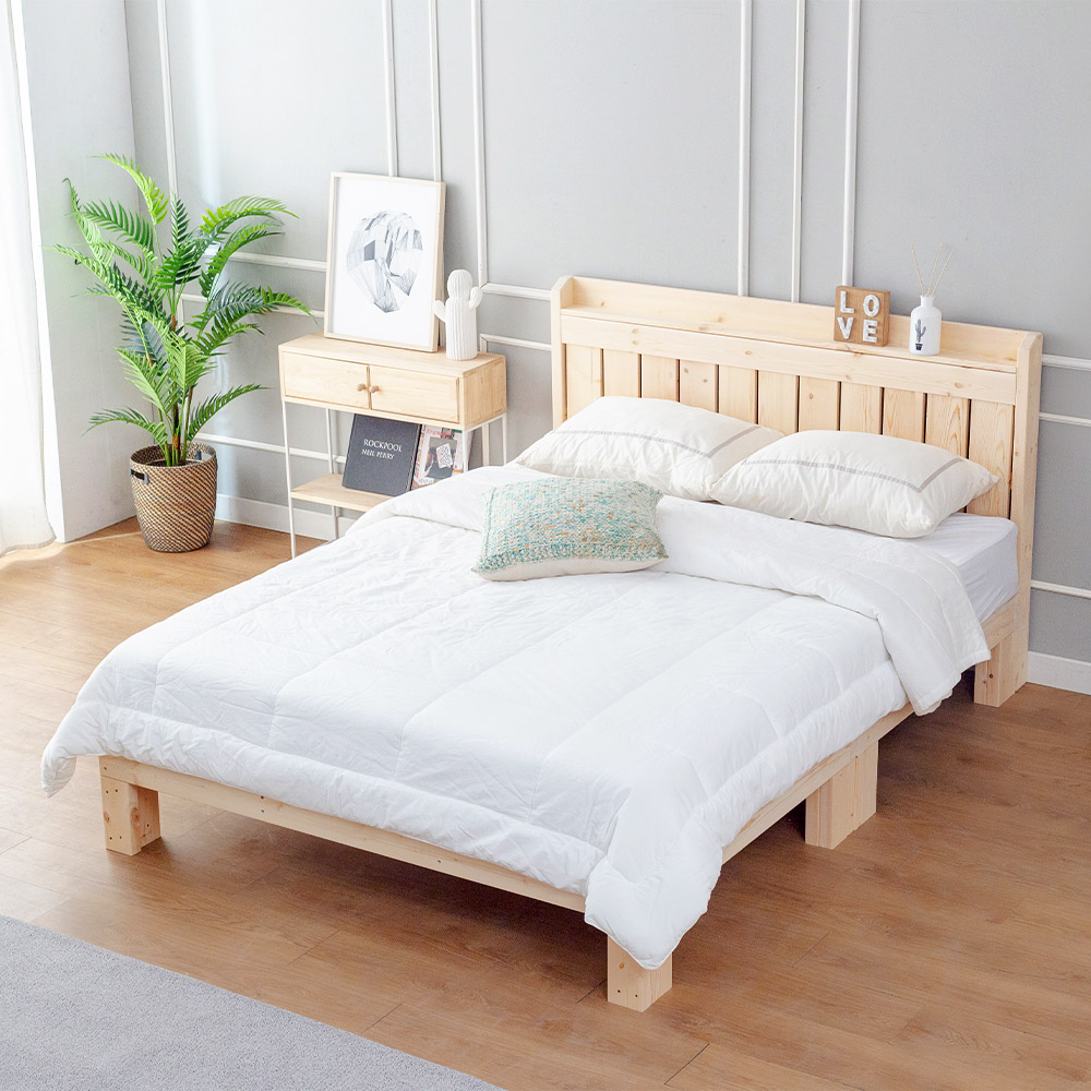 평상형 침대 프레임 원목 싱글 틀 평상 무헤드