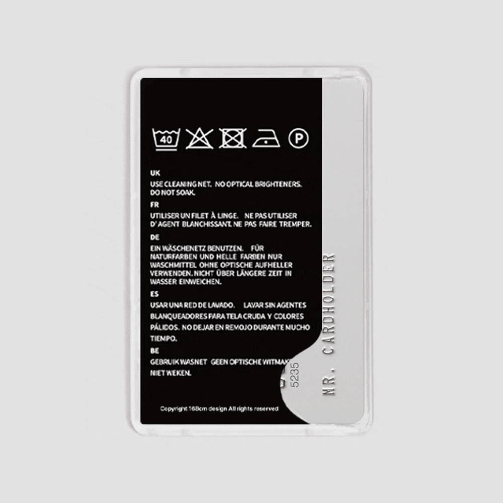 아이폰 맥세이프 카드지갑  베이직 취급주의 블랙