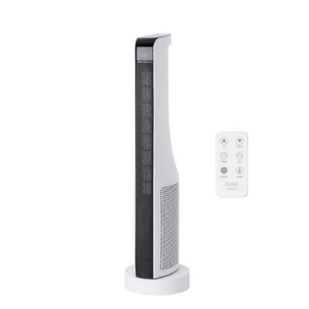 클래파 초고속 3초발열 PTC 히터 동파방지 모드 차일드락 기능 타워형 리모컨 온풍기