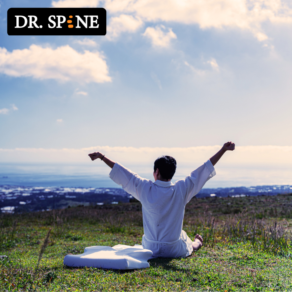 닥터스파인 경추베개 거북목 일자목 목디스크 옆으로자는 옆잠 코골이 숙면 배게 S