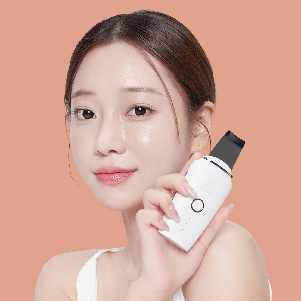 리버스 아쿠아필링기 워터필링기 갈바닉 얼굴 마사지기 삭피기 스킨스크러버 아쿠아필기계 홈케어 뷰티 디바이스