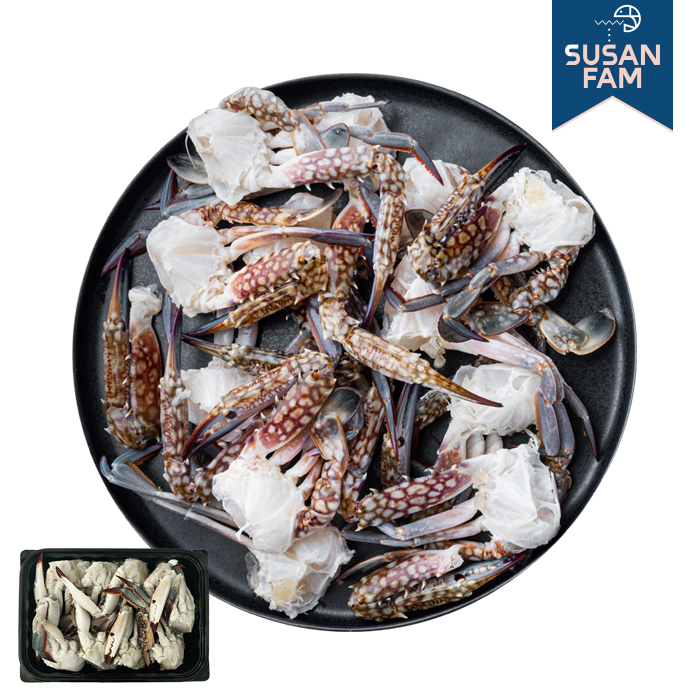 국내산(서해안) 손질꽃게 500g 절단 햇꽃게 가을 냉동