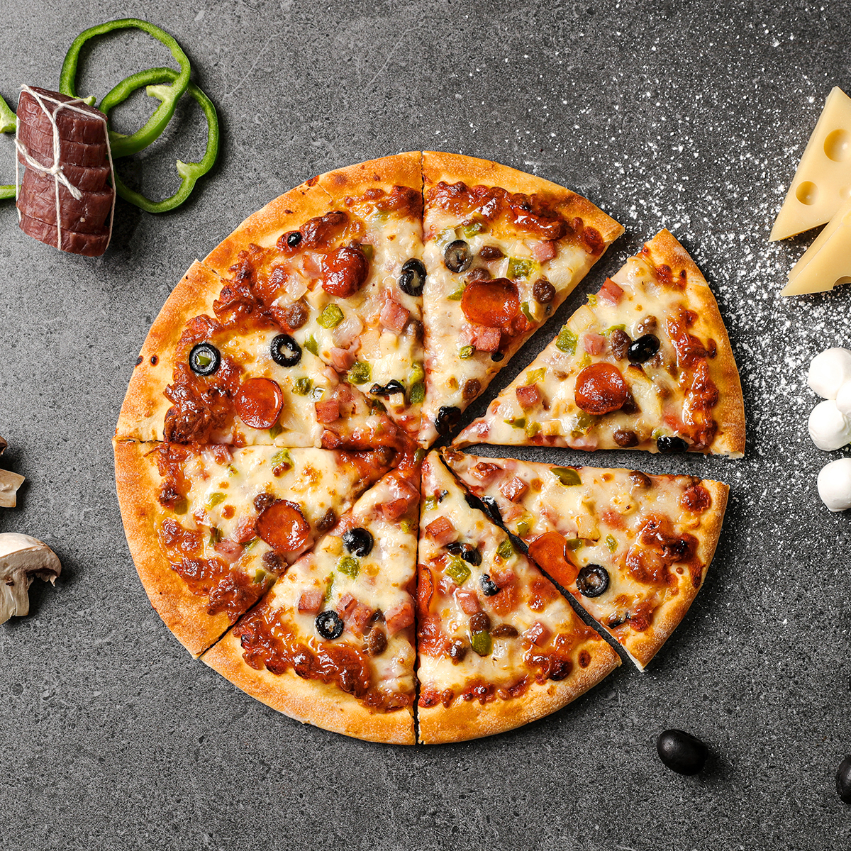 신세계푸드 올바르고반듯한 팬피자 6종 2+2 (총 4개) 올반