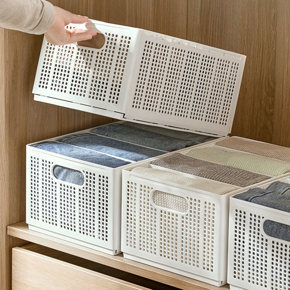 오라플 칸칸이 옷정리함 바지 수건 수납함 리빙박스