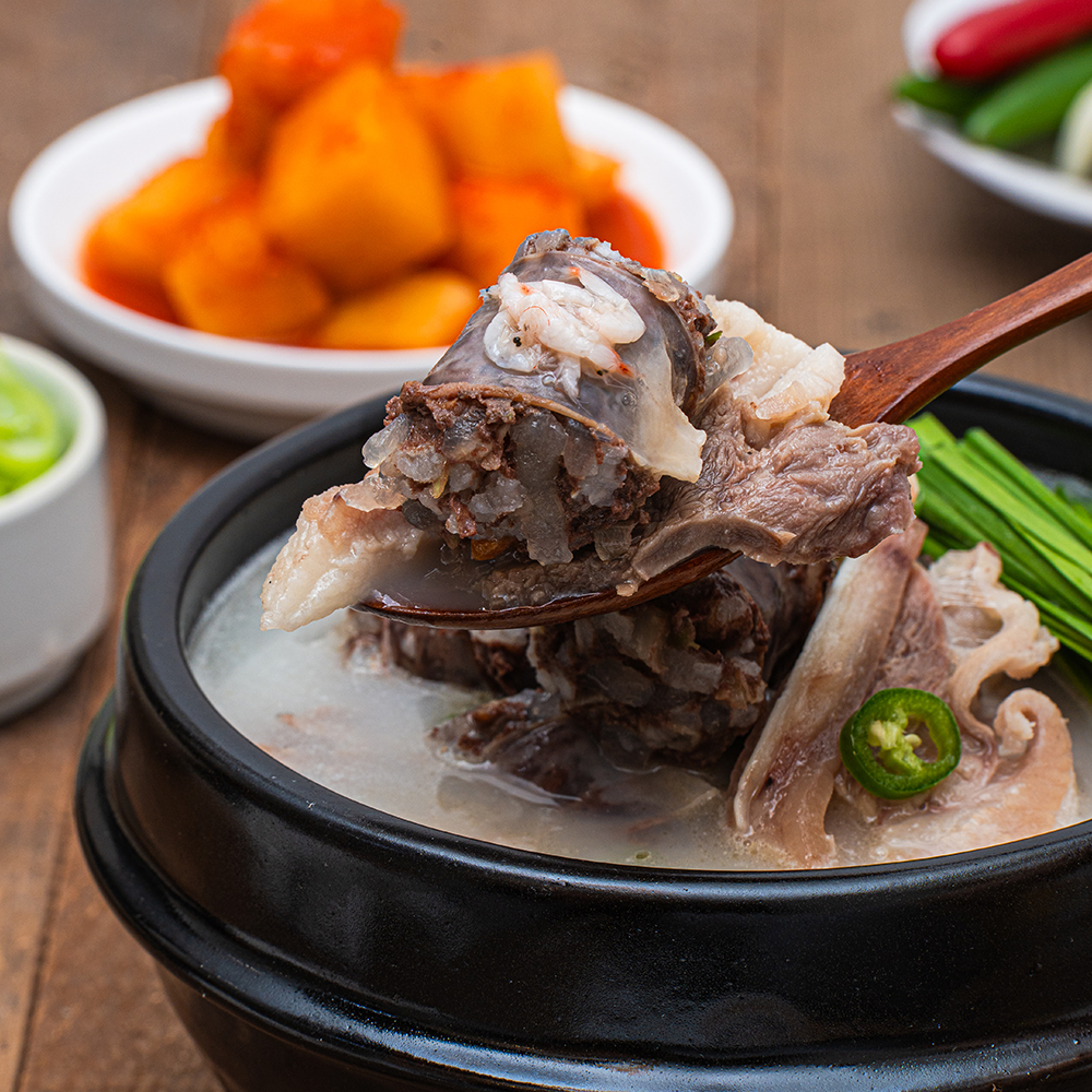 100% 국내산 돼지 고기 병천 토종 순대 내장 한우 사골 순대국 맛집 순대 국밥 순댓국 밀키트 833g 3팩 - 상세 이미지 2