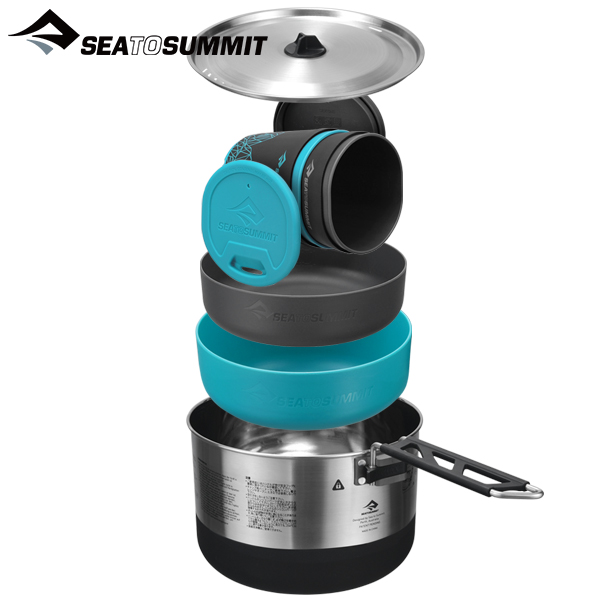 씨투써밋 시그마 세트 2.1 코펠 캠핑 백패킹 2인 코펠세트