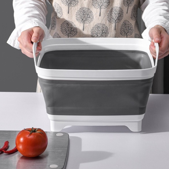 접이식 캠핑사각설거지통 캠핑씽크볼 캠핑용식기건조대