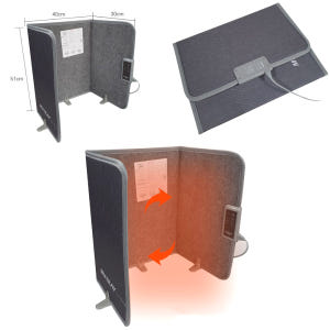 접이식 발열 발난로 따뜻한 실내 겨울 난방 온도조절 파티션 개봉기 | 실사용 후기 - 상품 이미지 1