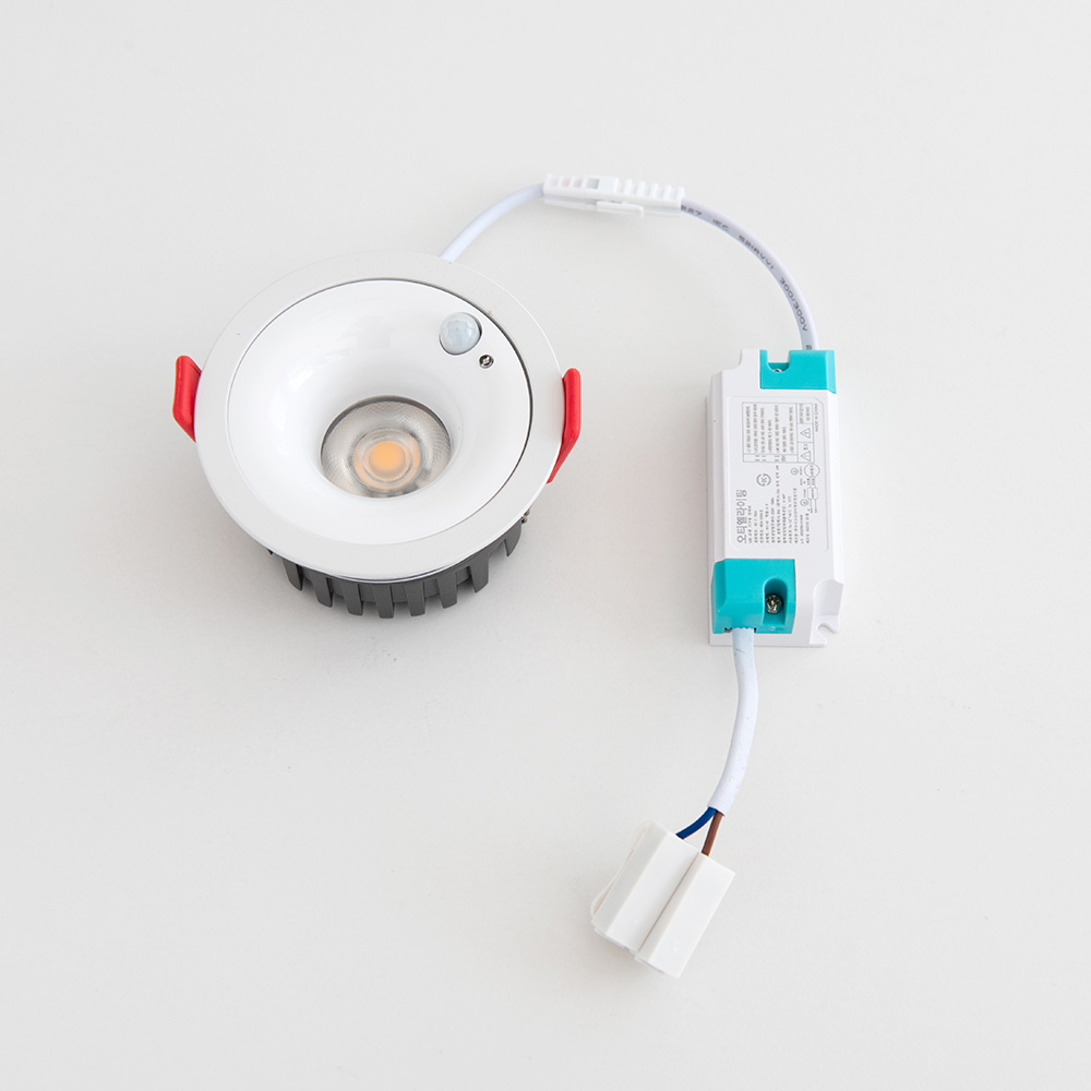 LED등 LED매입등 COB 8cm 원형 센서 10W 화이트 - 상세 이미지 4