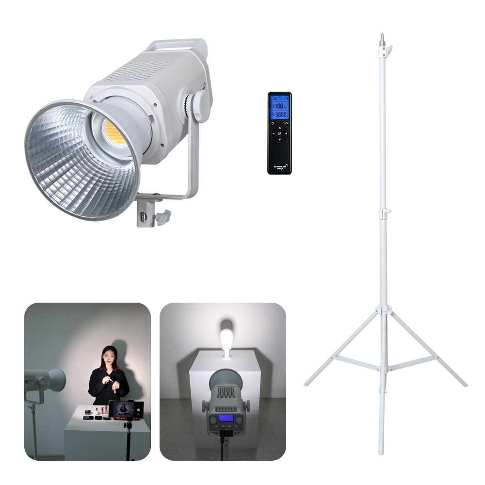 썬빔프로 150W  스튜디오 지속광 방송 촬영 영상 조명 스탠드 세트