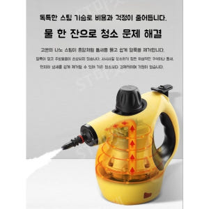 핸디형 고압스팀청소기 스팀분사기 150도 스팀 살균 진드기 빈대 제거 퇴... 개봉기 | 실사용 후기 - 상품 이미지 3