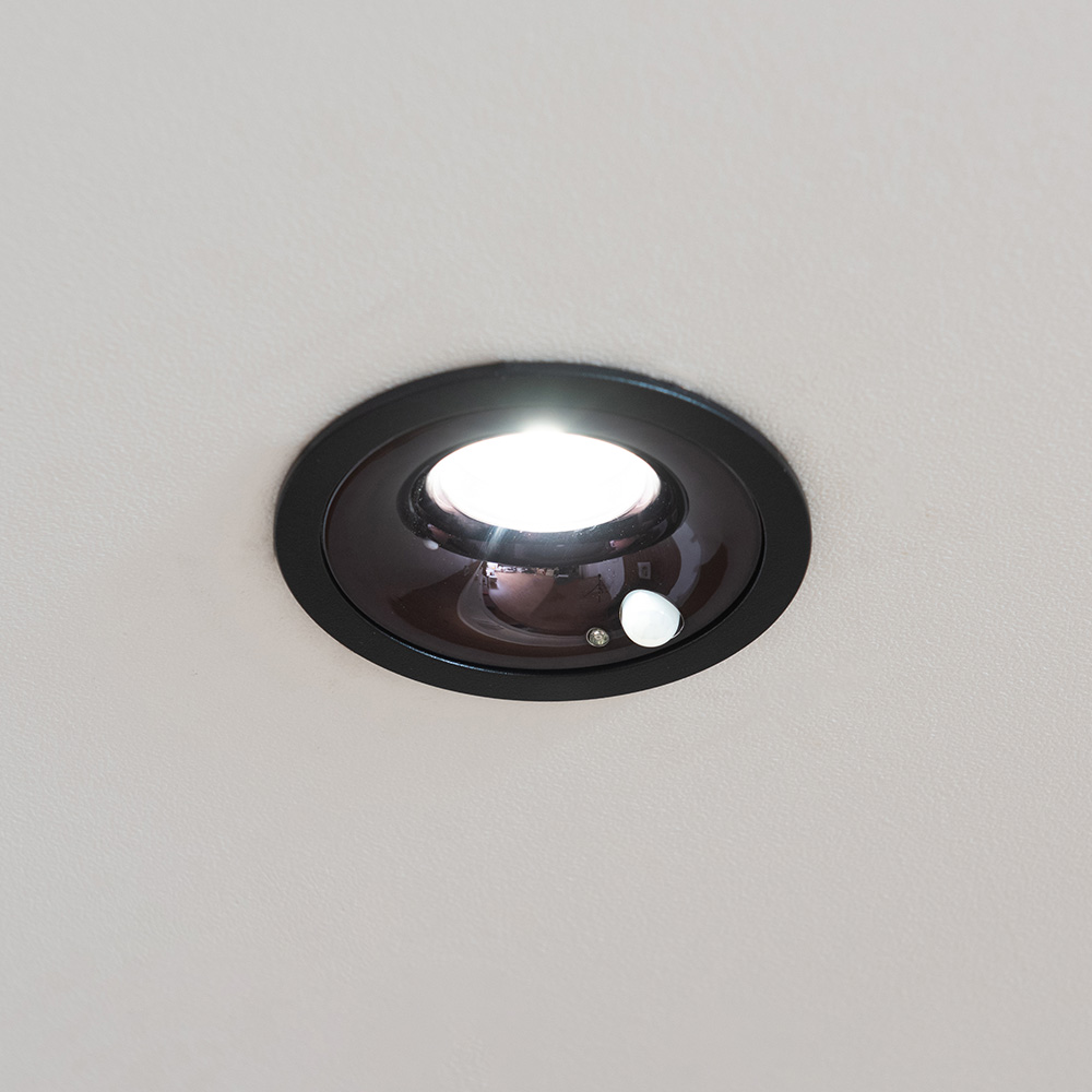 LED등 LED매입등 COB 8cm 원형 센서 10W 화이트 - 상세 이미지 2