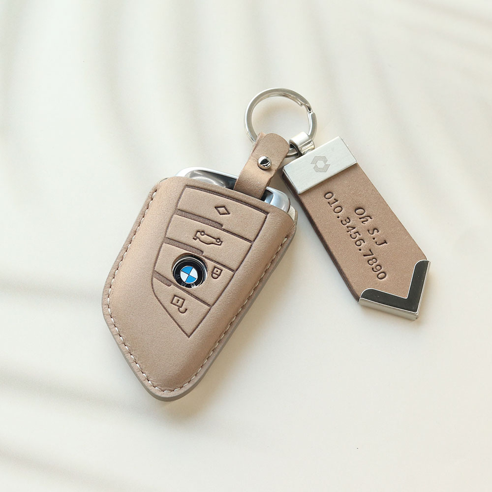 더레이즈 누키노블 BMW 키케이스 자동차 가죽 키커버 - 상세 이미지 5
