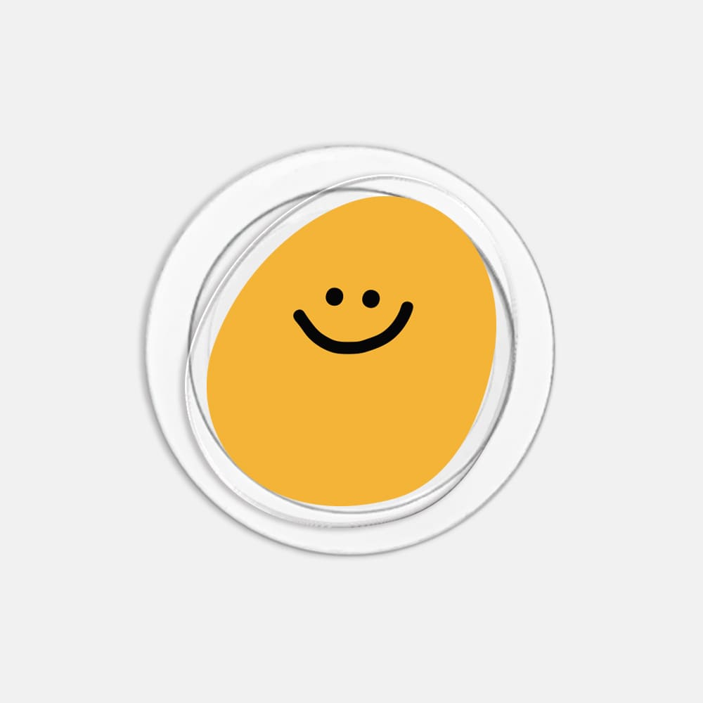 맥세이프그립 톡거치대 제작 스마트톡 스마일 조약돌