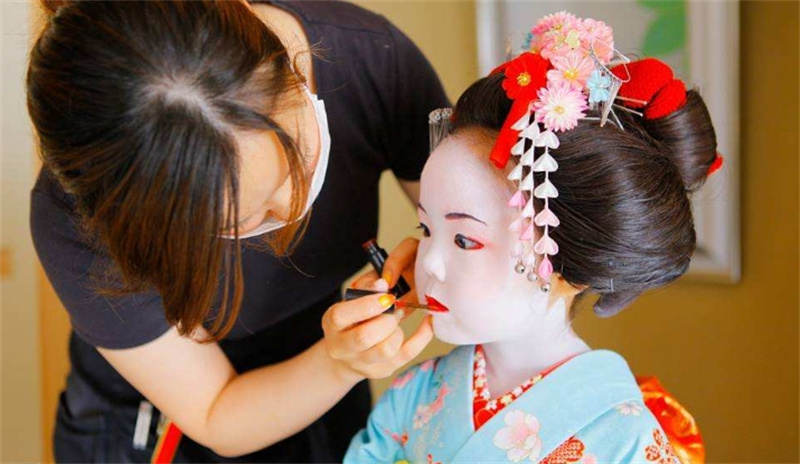 일본 교토 어린이 마이코체험 + 스튜디오 촬영 이미지 2