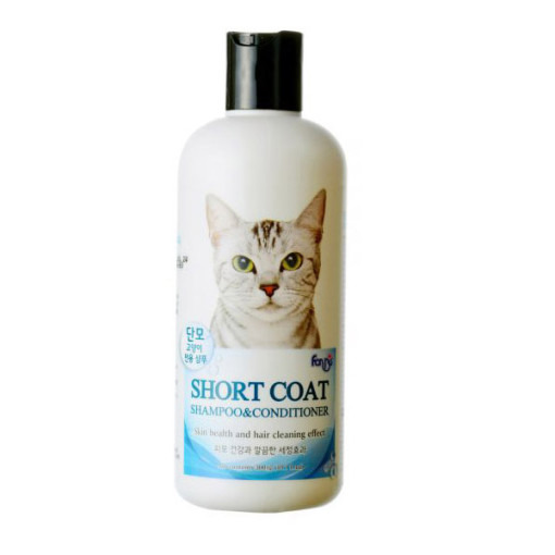 포비스 단모용 고양이 전용 샴푸 컨디셔너 300ml 캣샴푸 - 메인 이미지