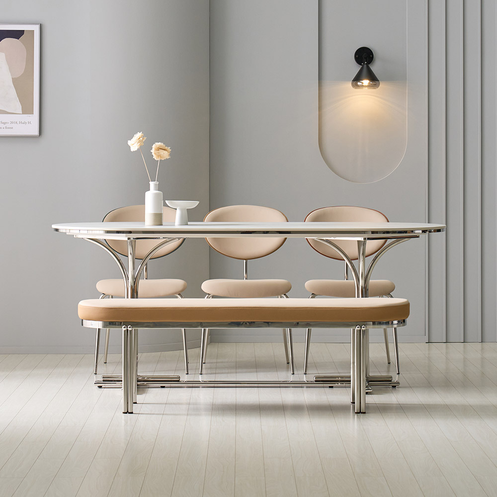 쏠앤까사 오브리 포세린 세라믹 식탁세트 4인용 6인용 1600 1800