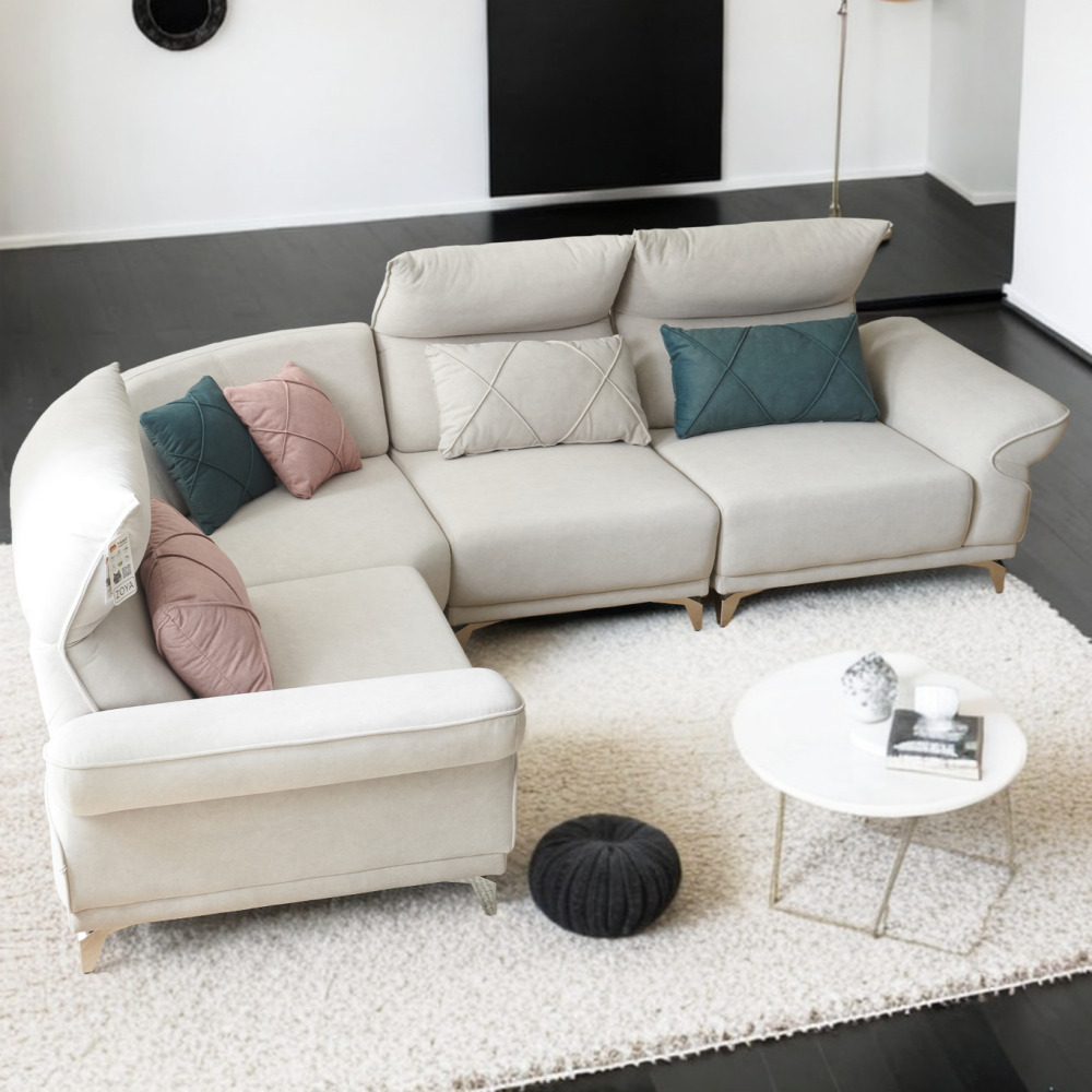 가구본 ㄱ자쇼파 3.5인용쇼파 아쿠아클린소파 코너형