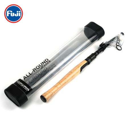 KUKUMIN 올라운드 여행용 낚시대 미니 루어  텔레스코픽 로드 접이식 휴대용 루어대