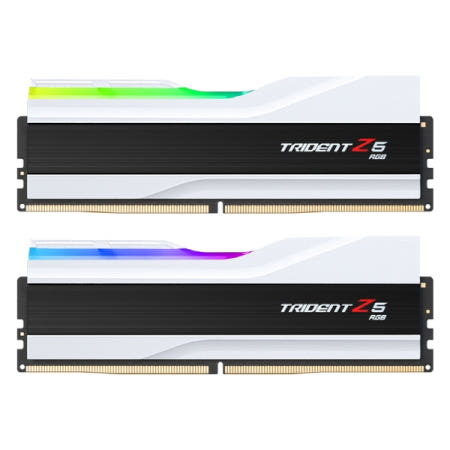 G.SKILL G.SKILL DDR5-6400 CL32 TRIDENT Z5 RGB 화이트 64GB