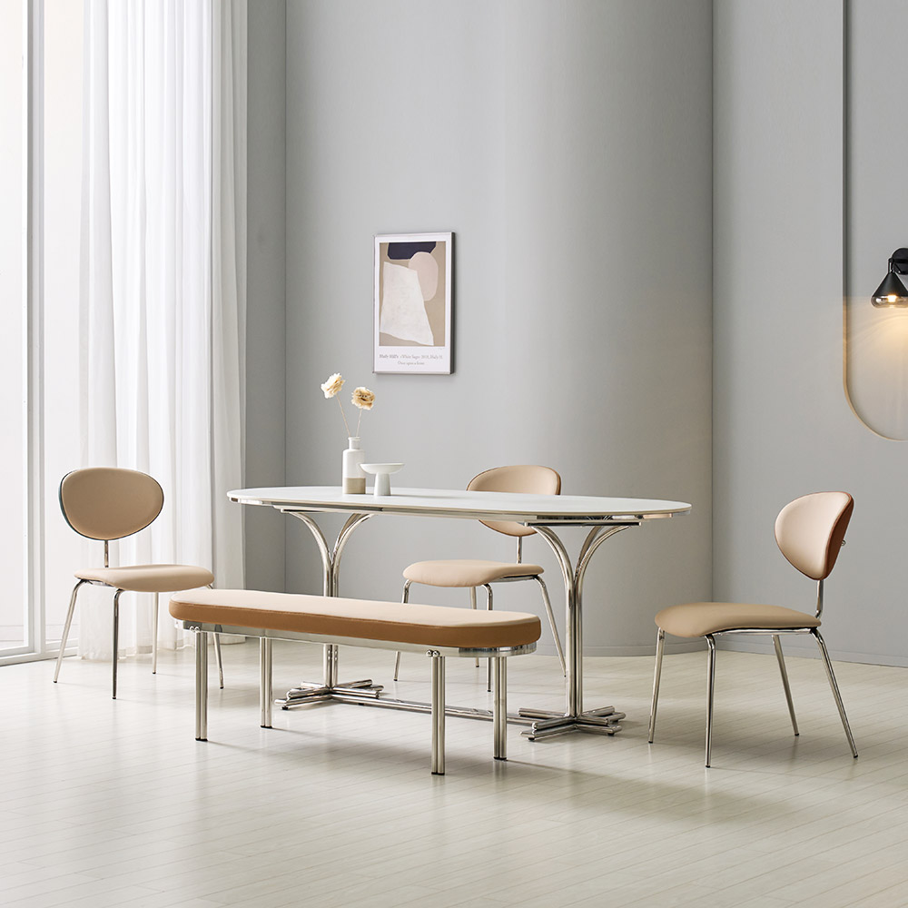 쏠앤까사 오브리 포세린 세라믹 식탁세트 4인용 6인용 1600 1800