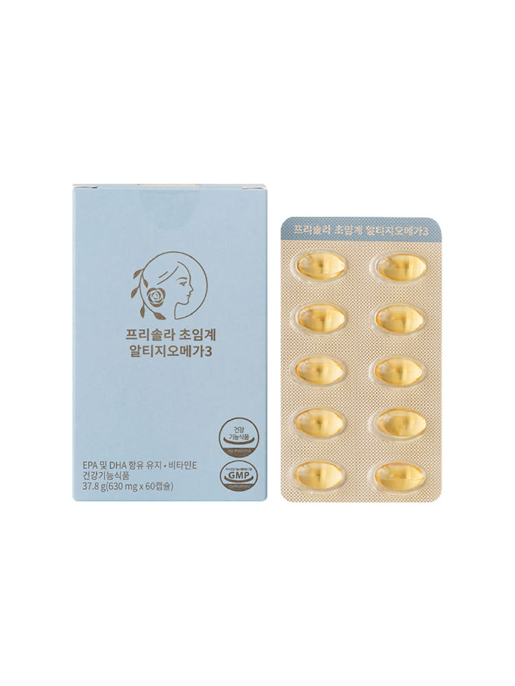 프리솔라 프리솔라 초임계 알티지 오메가3 식물성 캡슐 KD PVDC