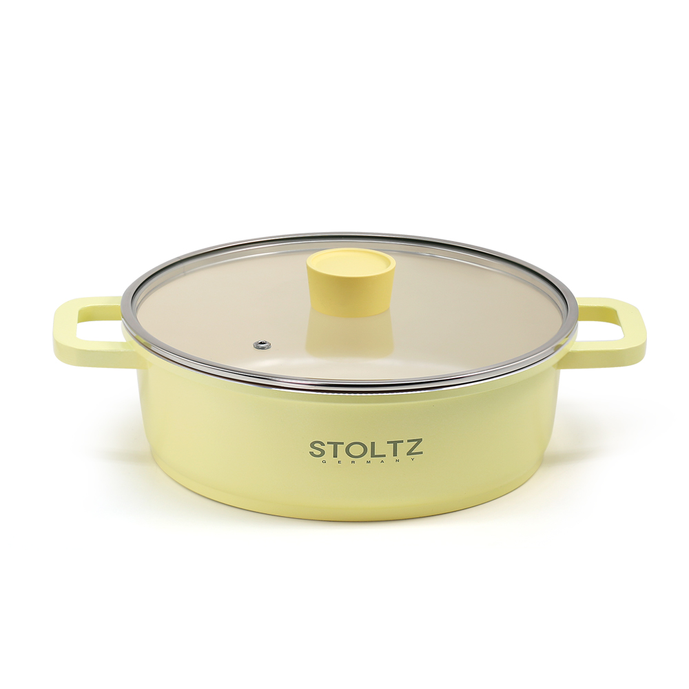 STOLTZ 슈톨츠 머랭 쿡웨어 IH 전골냄비 24cm 국내생산 통주물 냄비 - 상세 이미지 5
