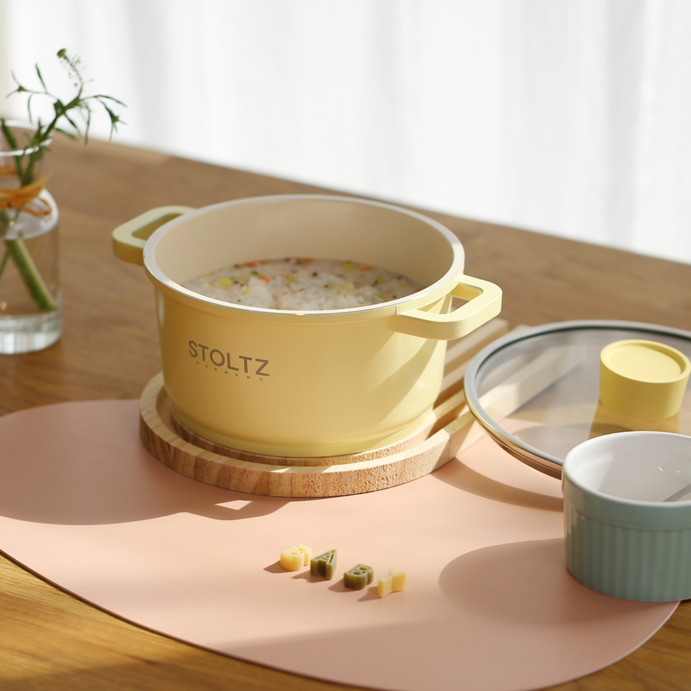 STOLTZ 슈톨츠 머랭 쿡웨어 IH 양수냄비 20cm 국내생산 통주물 냄비 - 상세 이미지 5