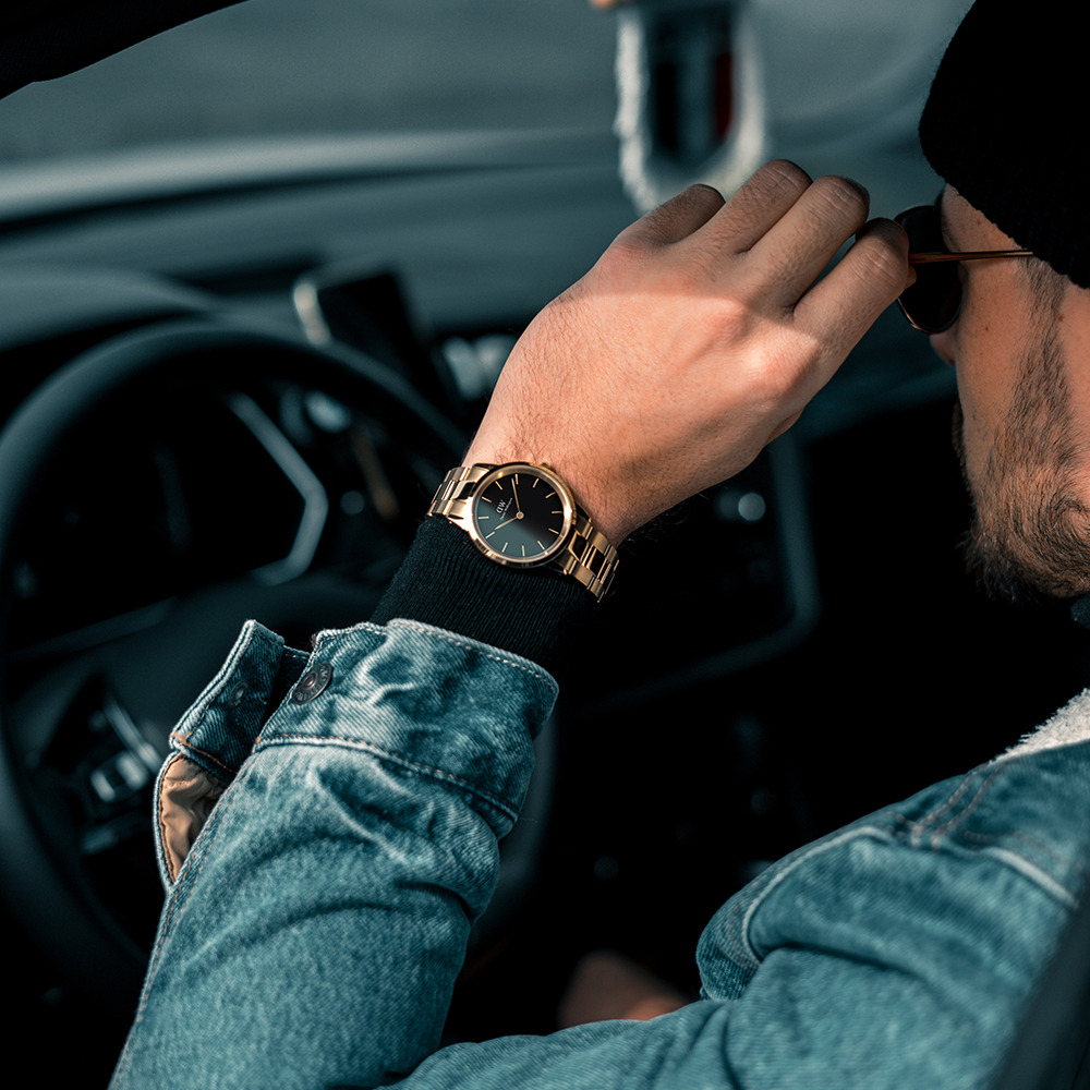 다니엘 웰링턴 ICONIC LINK 2컬러 유니섹스 메탈시계