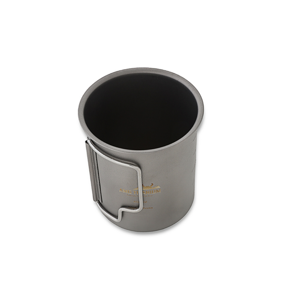 AMG 티타늄컵 티탄 컵 250ml 파우치 포함