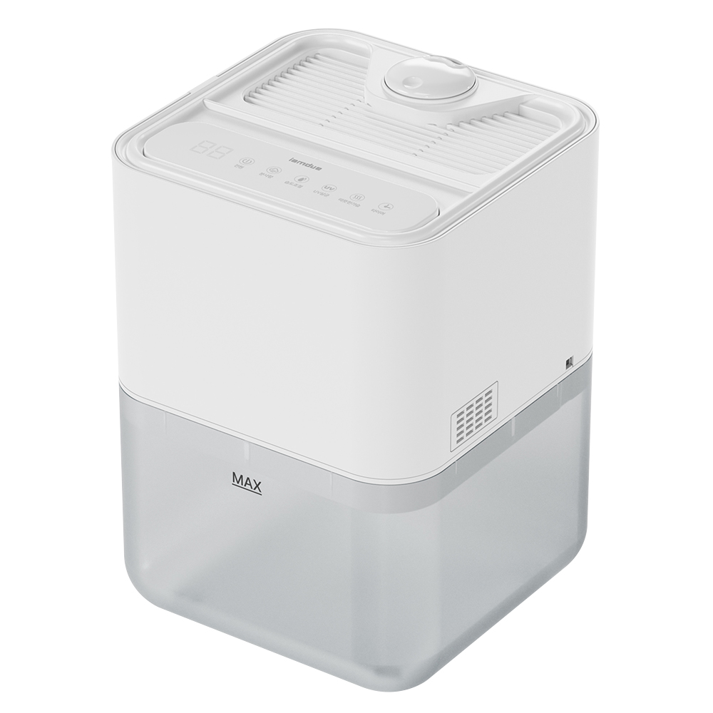 아이엠듀 5L 대용량 복합식 가습기 신생아 아기 가습기 온열 습도조절 저소음 UV살균