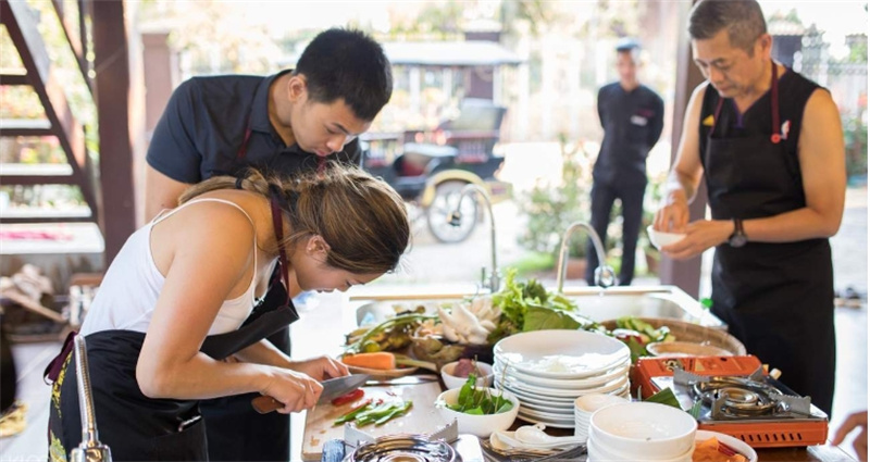캄보디아 현지 가정집 크메르 쿠킹 클래스 이미지 3