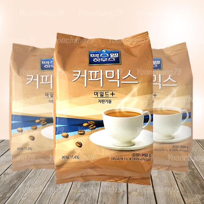[맥스웰하우스] 맥스웰 마일드 플러스 커피믹스 900g x 12개(1박스) : 셀러허브샵