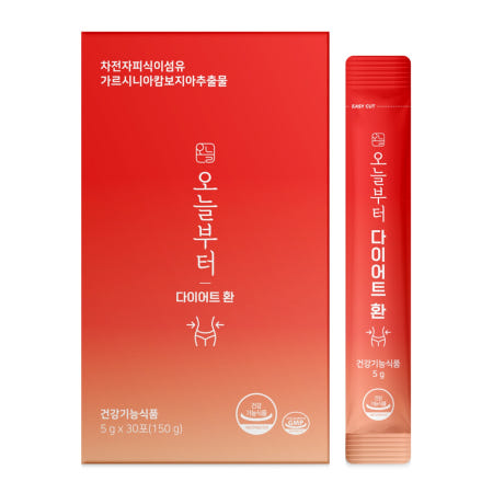 오늘부터 다이어트 환 차전자피 식이섬유 쾌변 30포, 1개