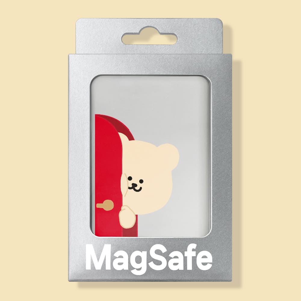 맥세이프 보조배터리 아이폰 C타입 충전 휴대용 빼꼼 곰찌