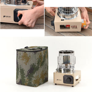 휴대용 감성 가스난로 실외 쾌속발열 3중 안전장치 자동점화 개봉기 | 실사용 후기 - 상품 이미지 1