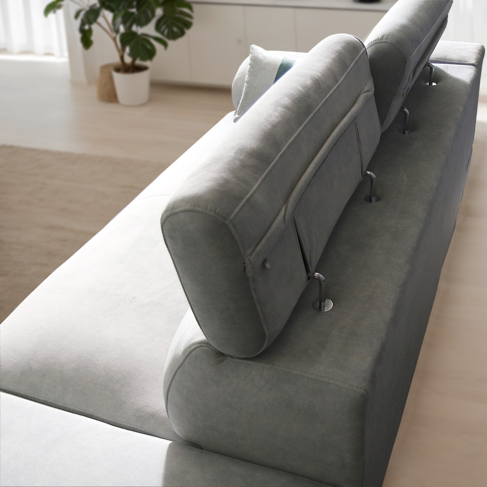 이든 조야원단소파 3인 아쿠아