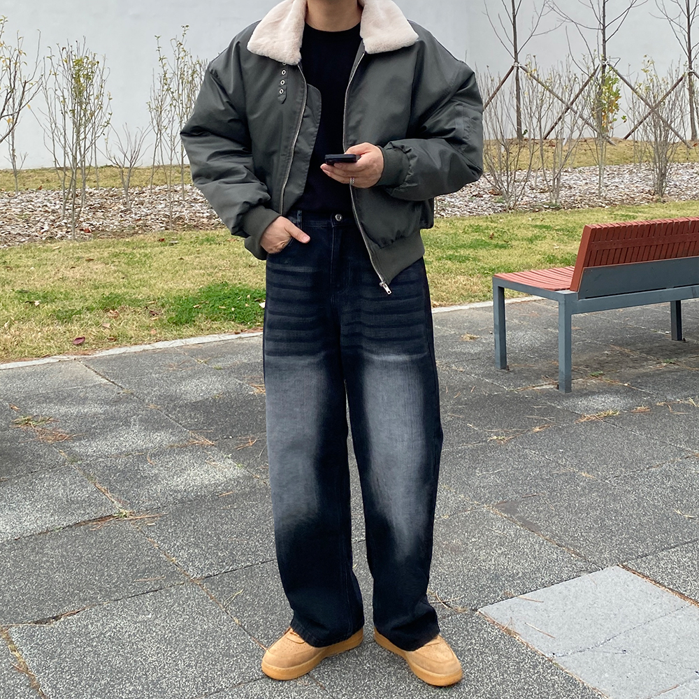 ma-1 남자 겨울항공점퍼 오버핏항공점퍼 이미지 4