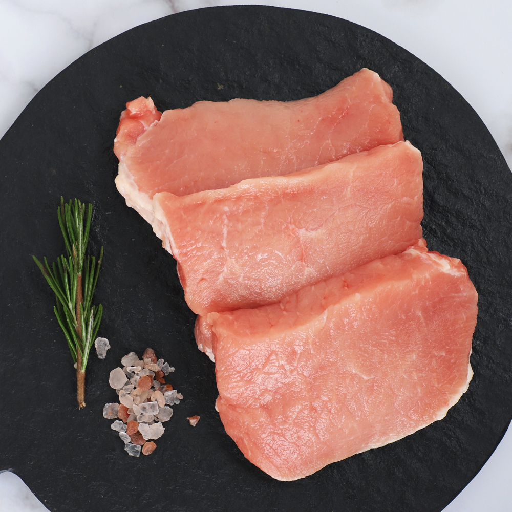 [샘미트] 한돈 등심 돈까스용 500g(2-3인분) 국내산 돼지고기 : 경기도주식회사