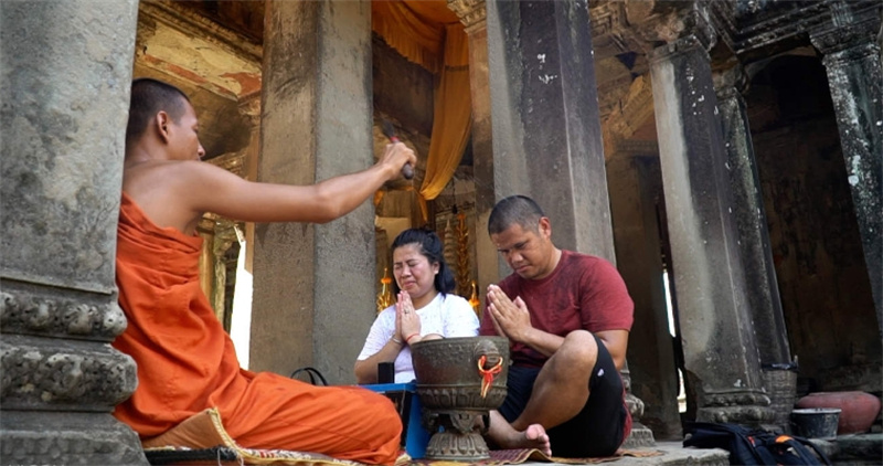 캄보디아 앙코르와트 일출 투어 (승려 축복 의식 포함) 이미지 2