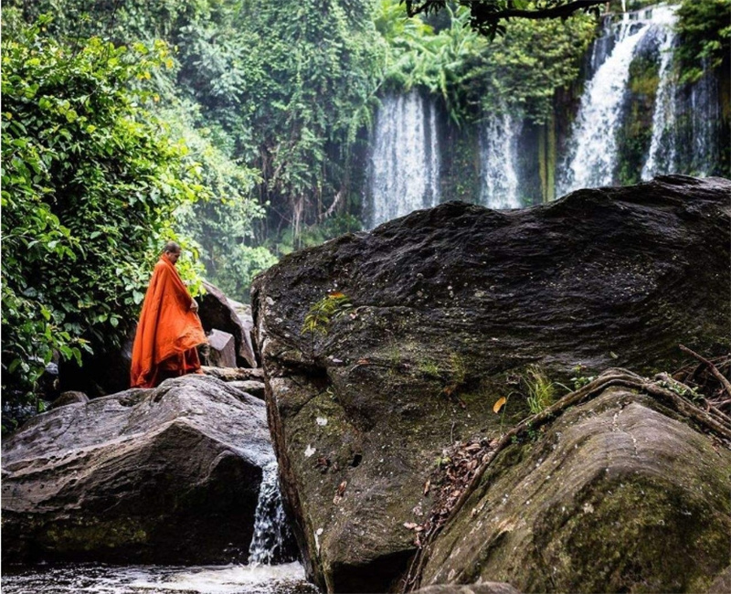 캄보디아 쿨렌 폭포 일일 투어 이미지 1