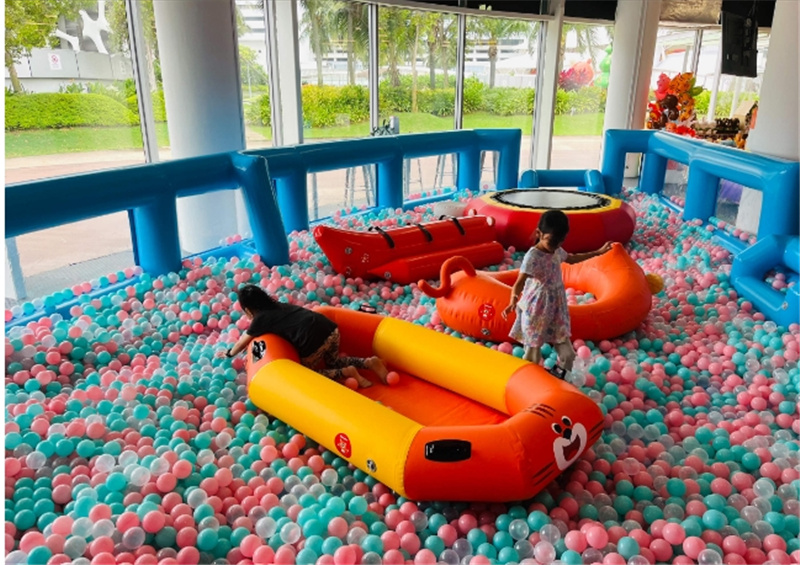 싱가포르 비보시티 바운스토피아 입장권 by Kiztopia 이미지 4