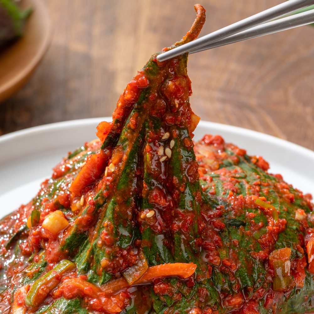 운림가 50년전통 국산 별미 깻잎김치 1kg 제품 이미지