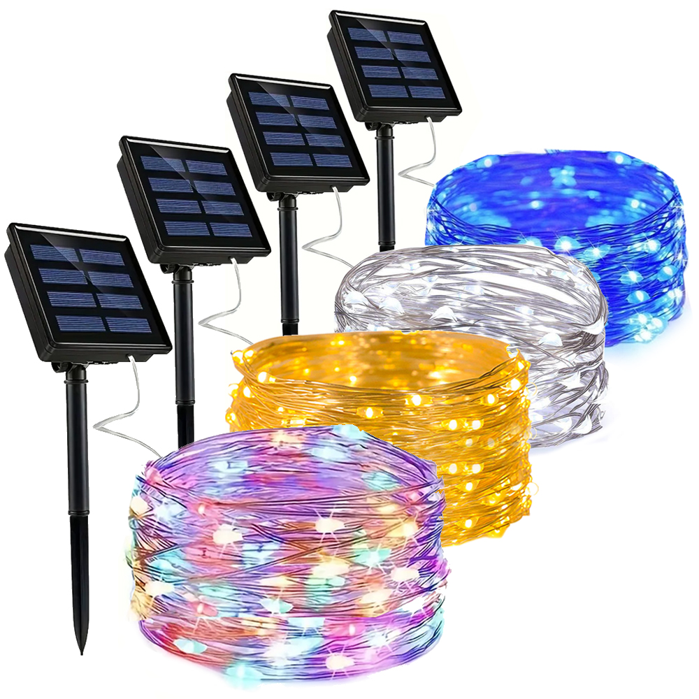 태양광 정원등 LED 크리스마스 트리 줄조명