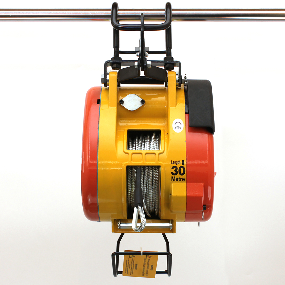 콰이어트존 전동윈치 미니 윈치 300KG 전동 크레인 와이어 S300 - 상세 이미지 2